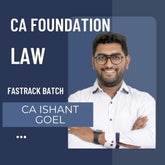 CA Foundation Law | Fastrack Batch by CA Ishant Goel | For Jan 26 Exams